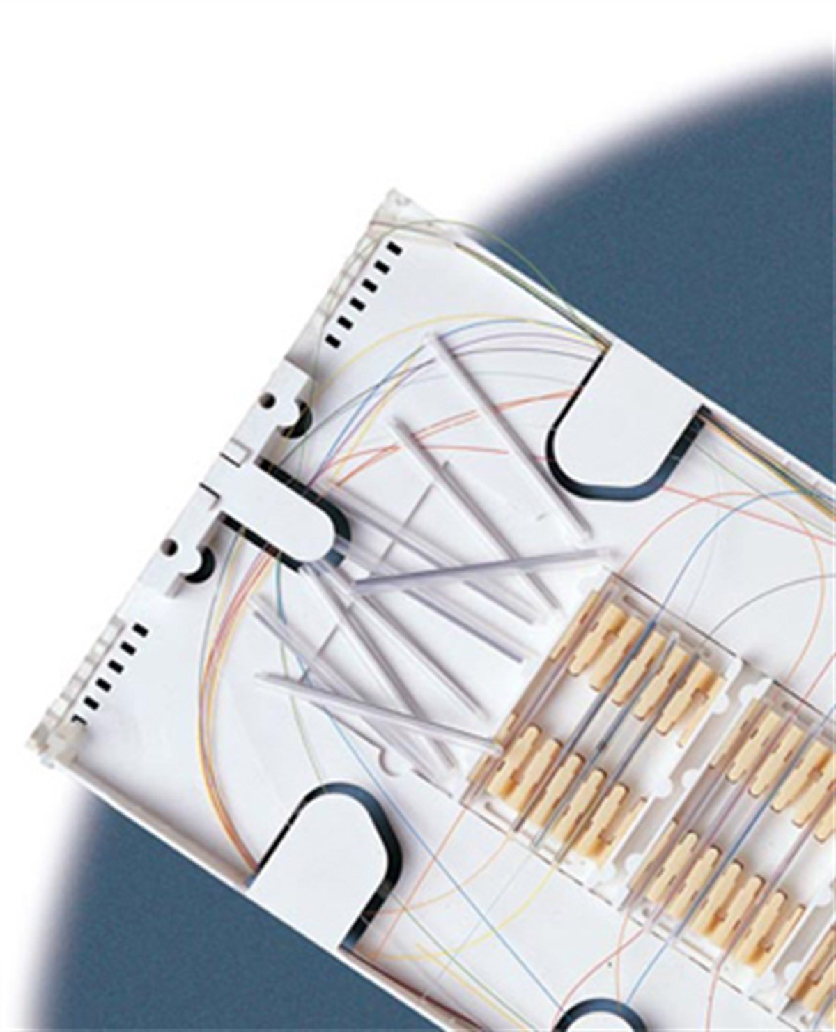 Fiber Optic Splice Protector, 45 mm, şeffaf renk
