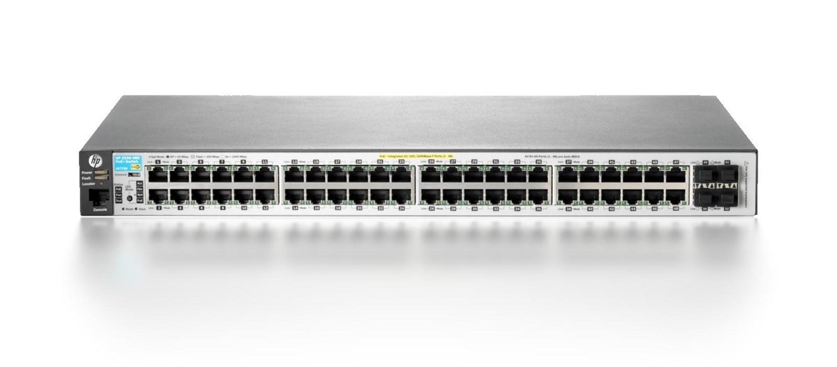 HPE J9772A 2530-48G-PoE+ 48PORT GIGABIT 370W+ 4SFP