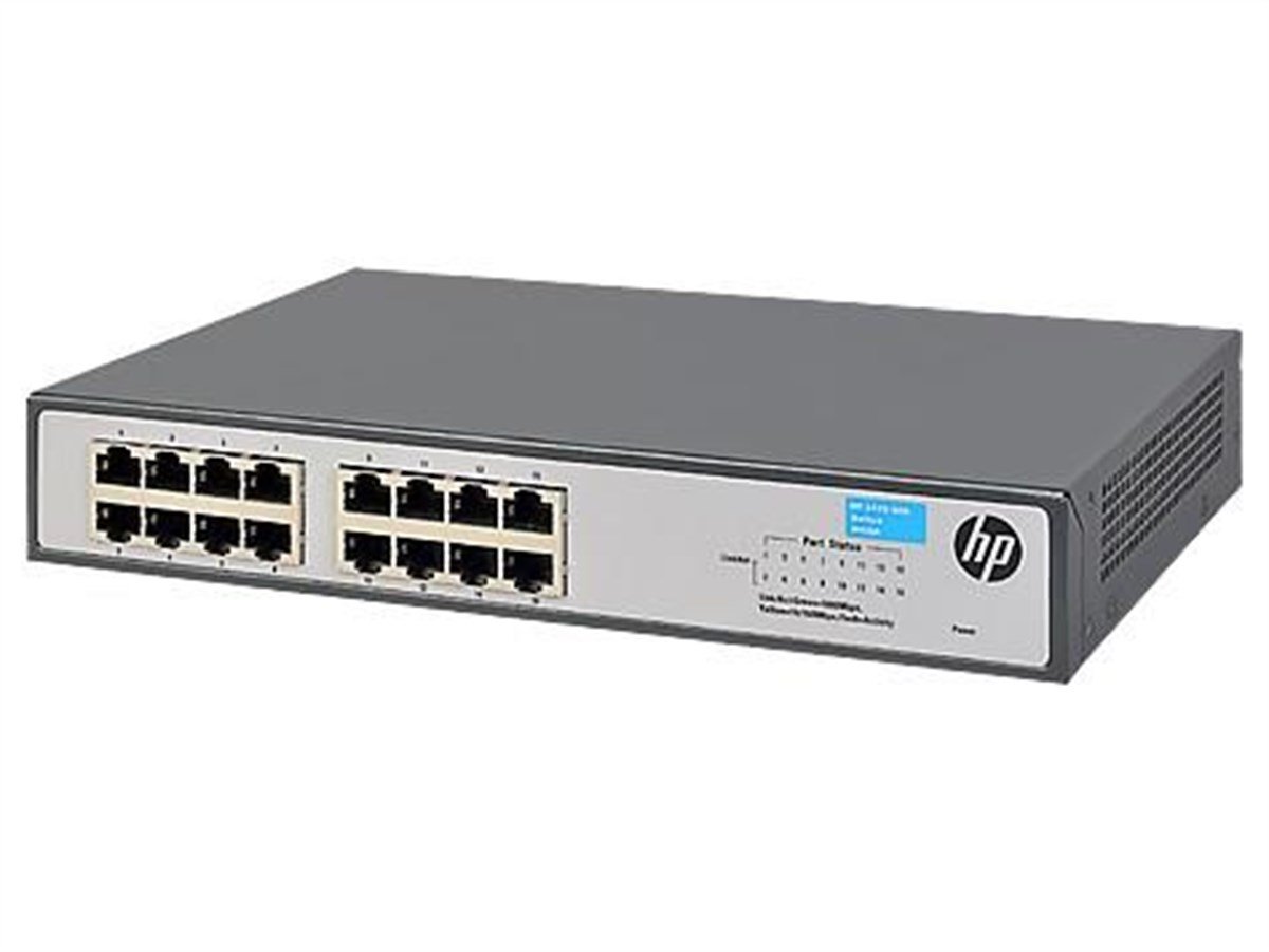 HPE JH016A 1420-16G 16 PORT GIGABIT YONETILEMEZ RACKMOUNT SWITCH