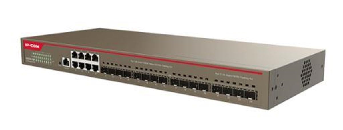 IP-COM G5324-16F 16 PORT SFP + 8 PORT GIGABIT L3 YONETILEBILIR RACKMOUNT SWITCH