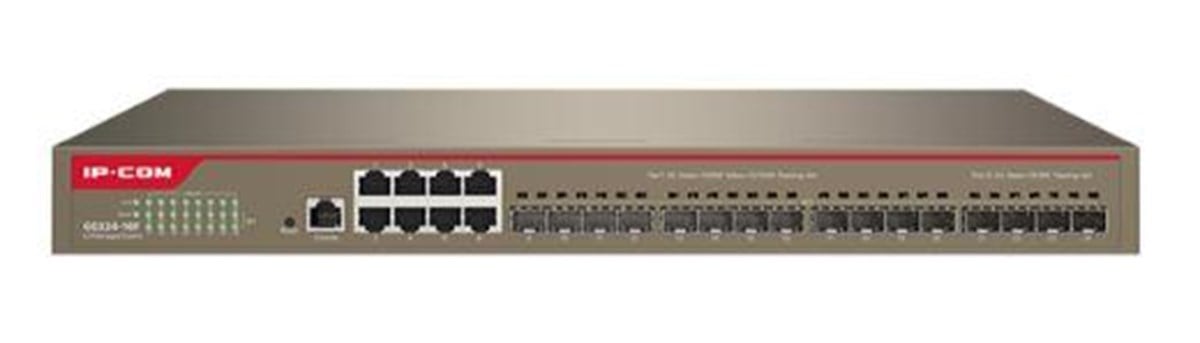 IP-COM G5324-16F 16 PORT SFP + 8 PORT GIGABIT L3 YONETILEBILIR RACKMOUNT SWITCH