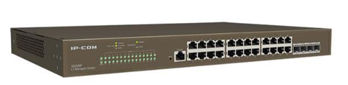 IP-COM G5328F 24 PORT GIGABIT + 4XSFP UPLINK L3 YONETILEBILIR RACKMOUNT SWITCH