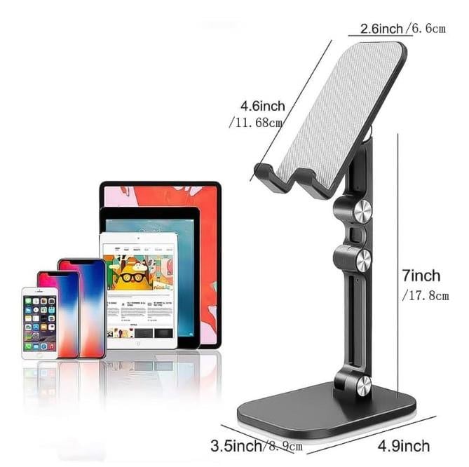 Kademeli Katlanabilir Masaüstü Telefon Tablet Standı MC-311 