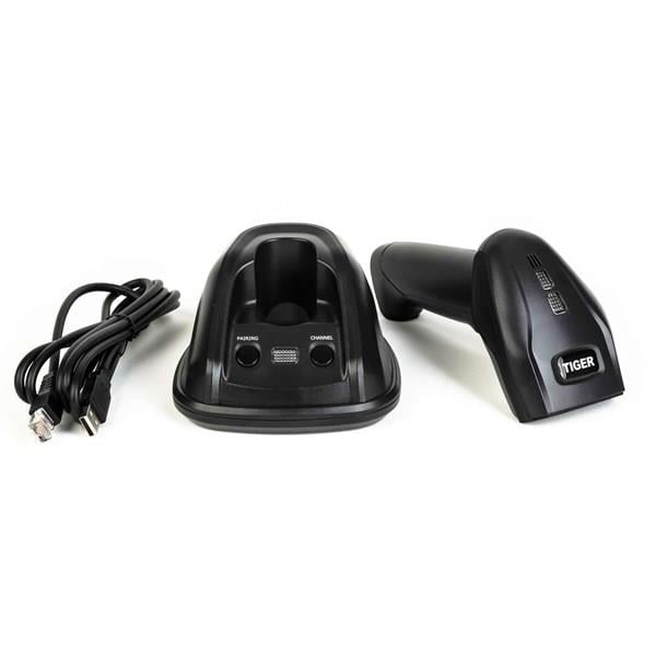 PERKON (TIGER) 1D Laser CS95 Wlan (Kablosuz) El Tipi Barkod Okuyucu Ayaklı 300metre mesafeye kadar