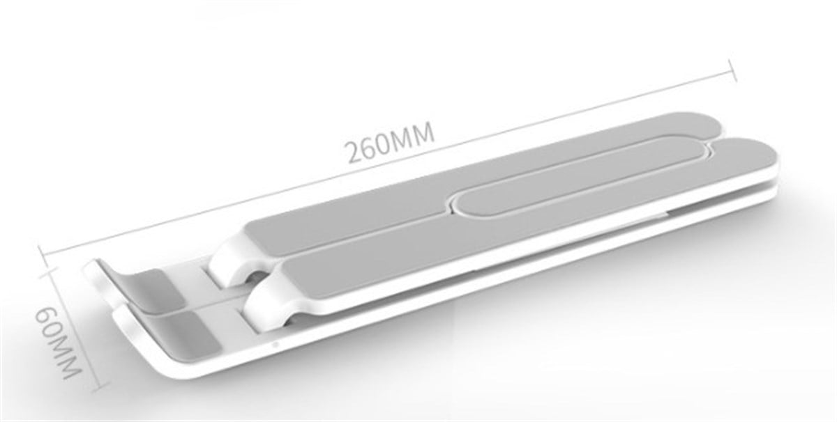 Plastik Yükseklik Ayarlı Laptop Standı Siyah
