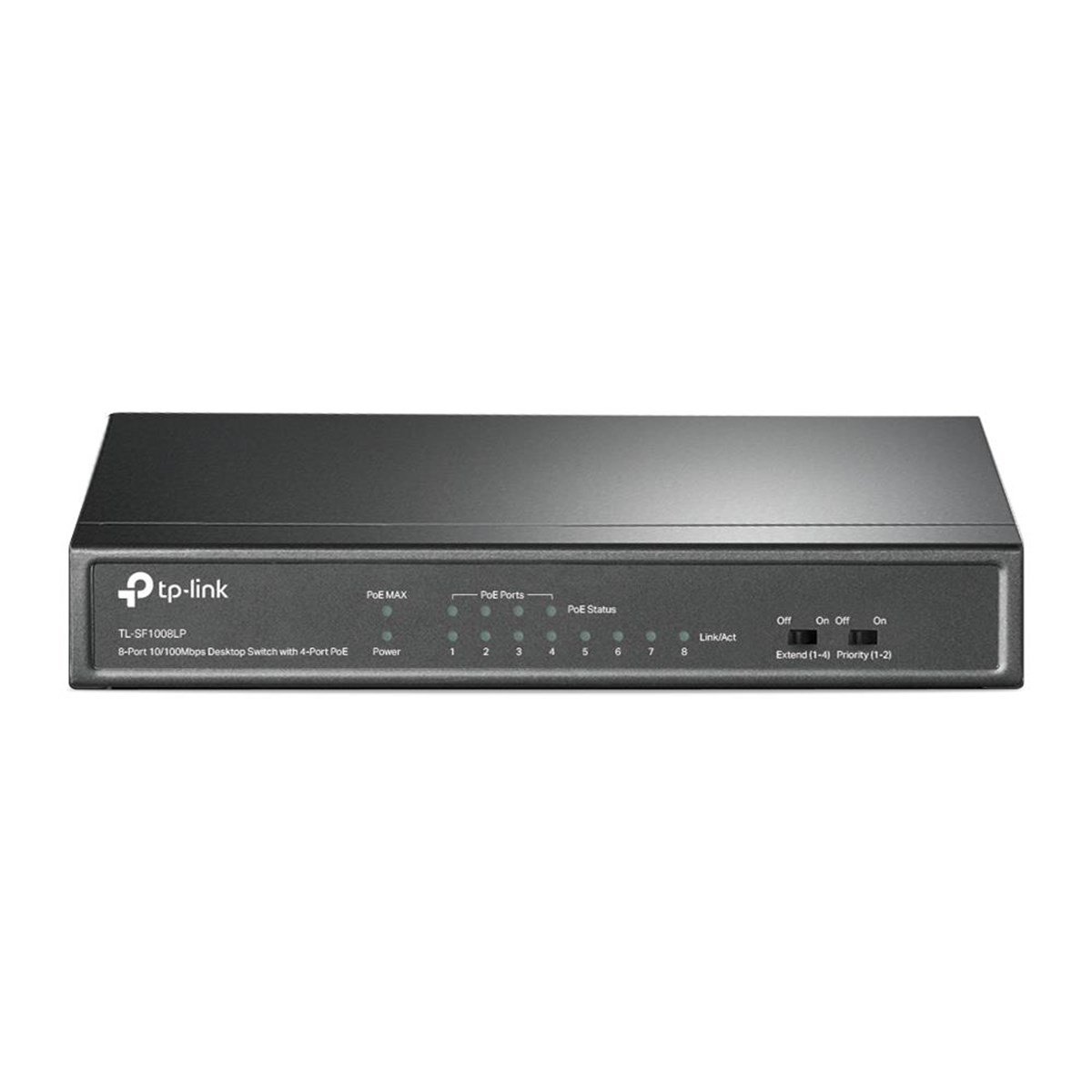 TP-LINK TL-SF1008LP 8 PORT 10/100 4 POE SWITCH