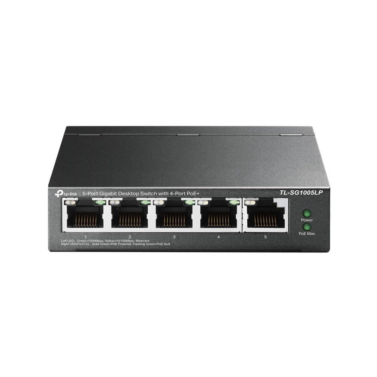 TP-LINK TL-SG1005LP 5 PORT GIGABIT 4 PORT POE SWITCH