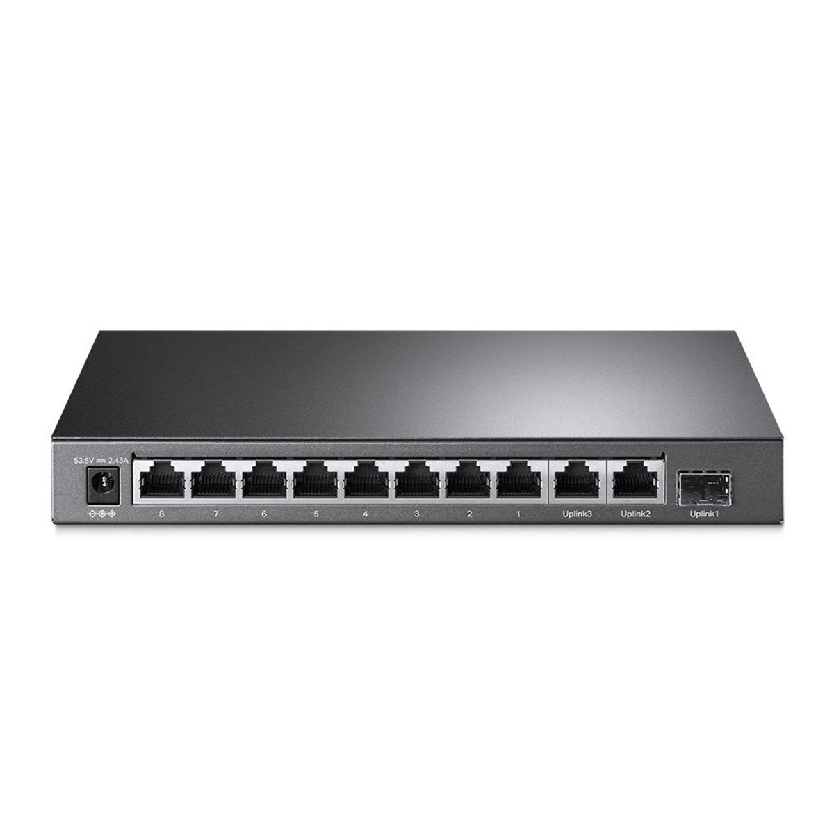 TP-LINK TL-SL1311MP 8 PORT 10/100+2XGB RJ45 UPLINK + 1XGBIT SFP 250 METRE 124W POE SWITCH