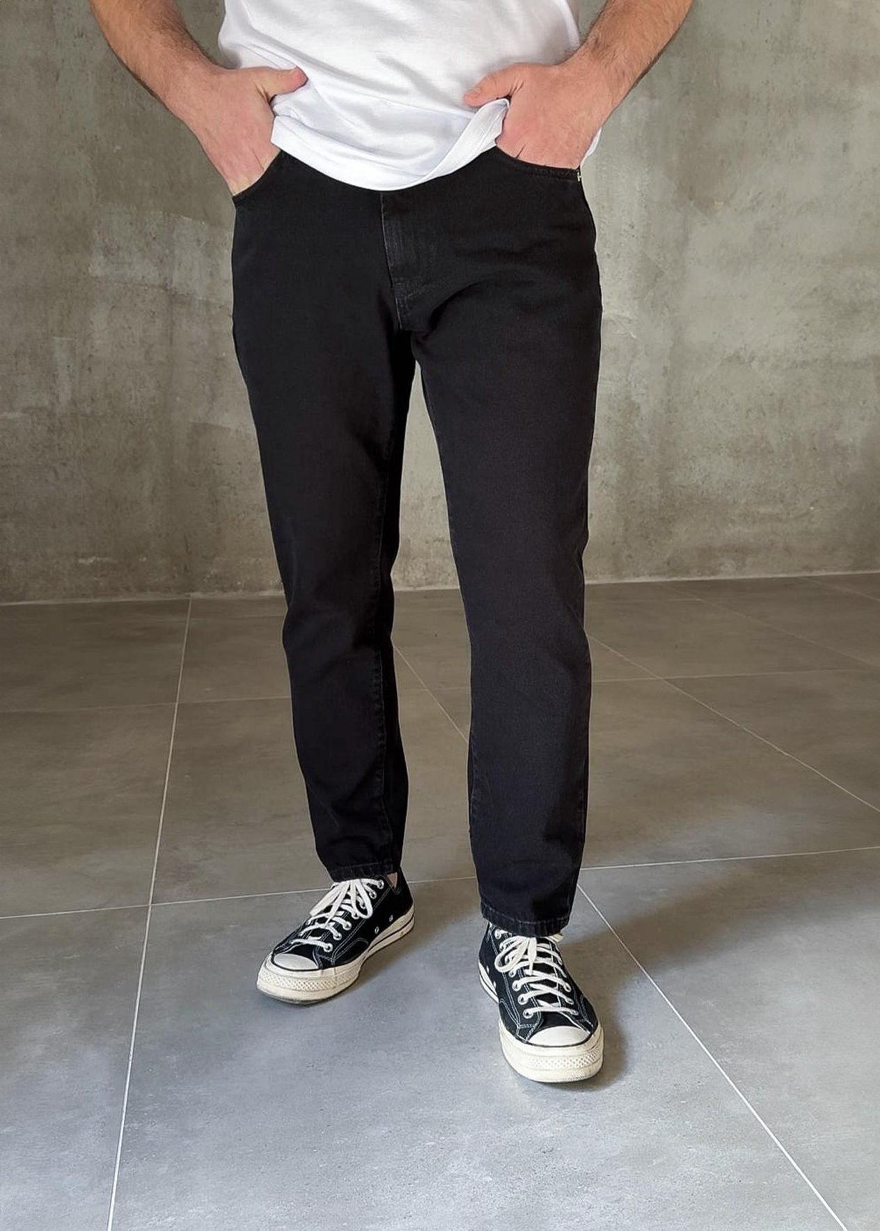 Erkek Mom Pantolon 5101GRJ25K Füme