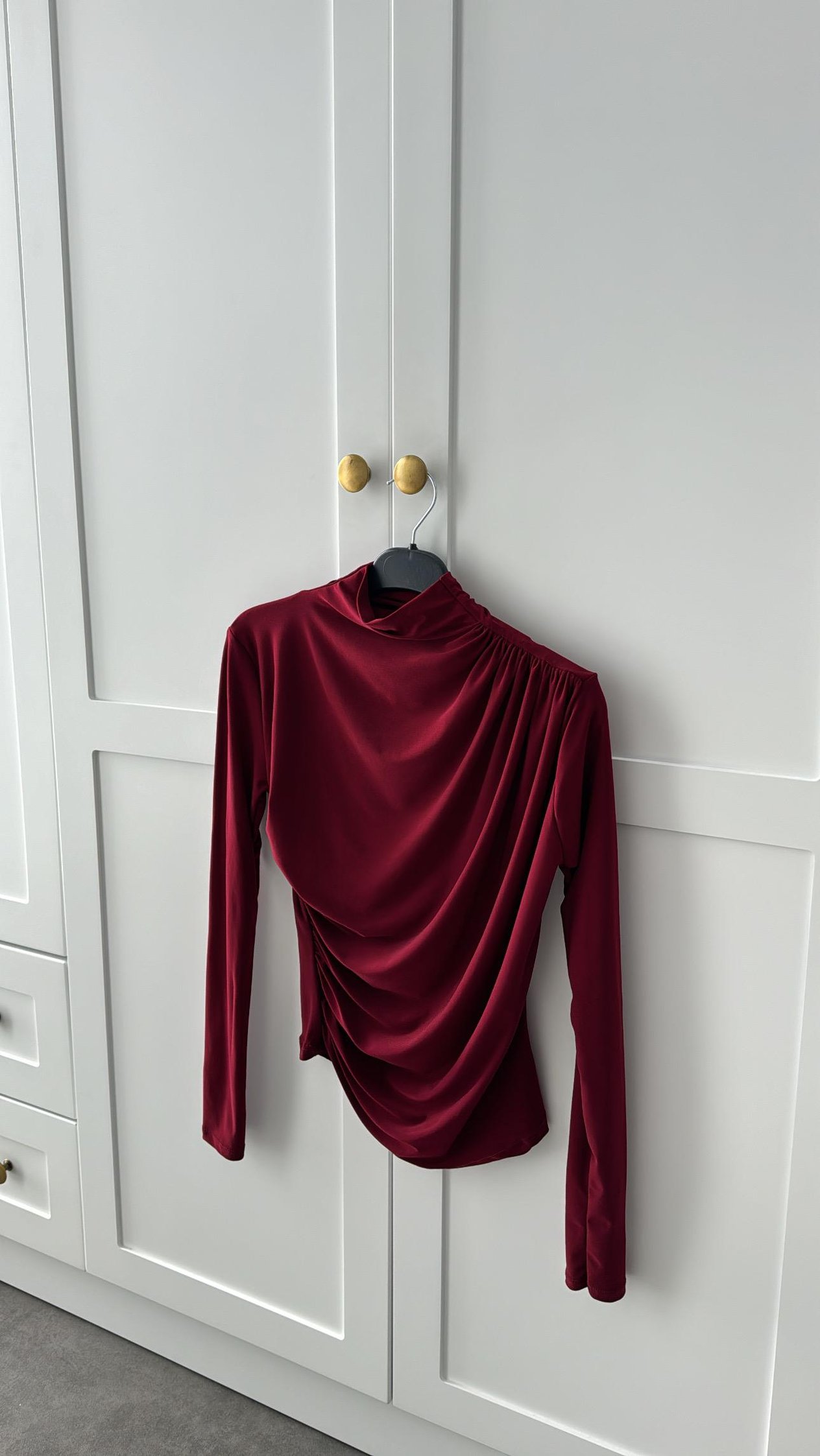 Drapeli Bluz Bordo