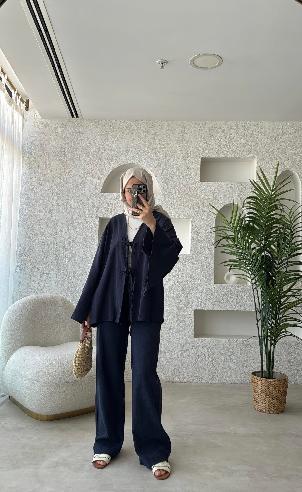 Kimono Takım Lacivert 
