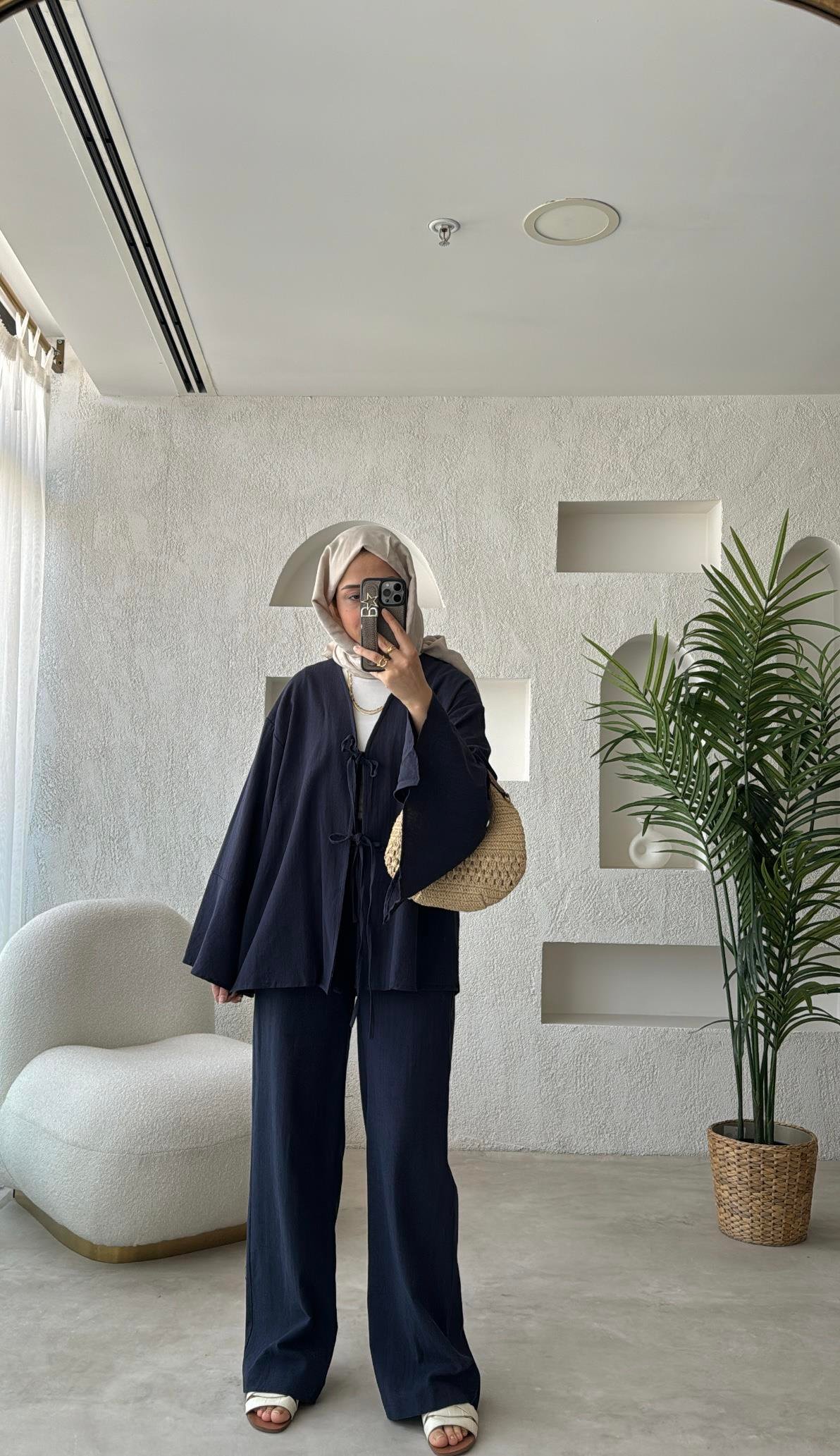 Kimono Takım Lacivert 