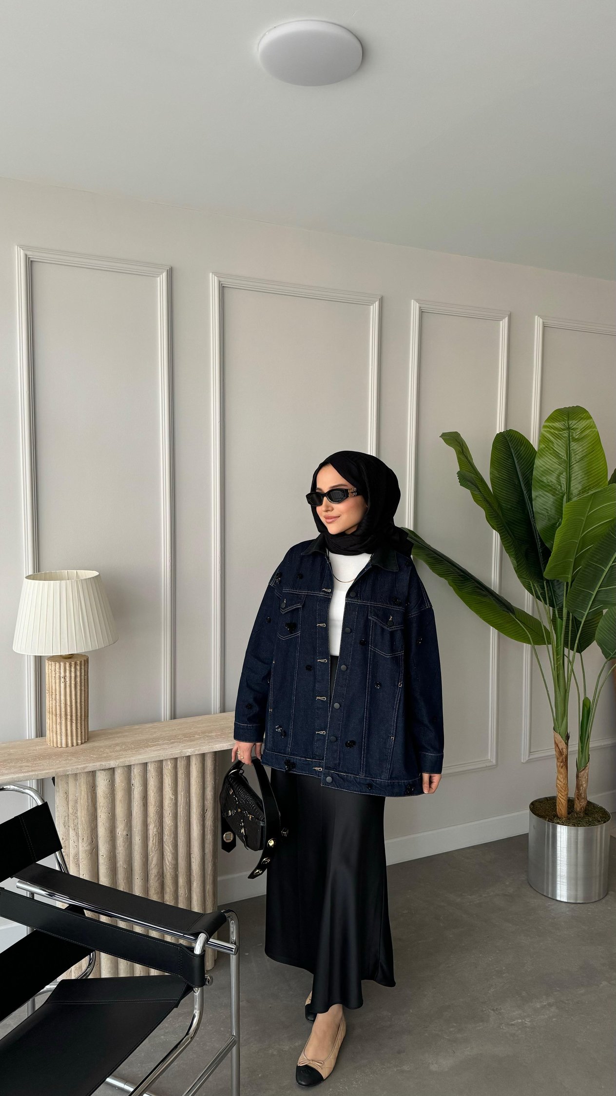 Tasarım Muadil Denim Ceket 
