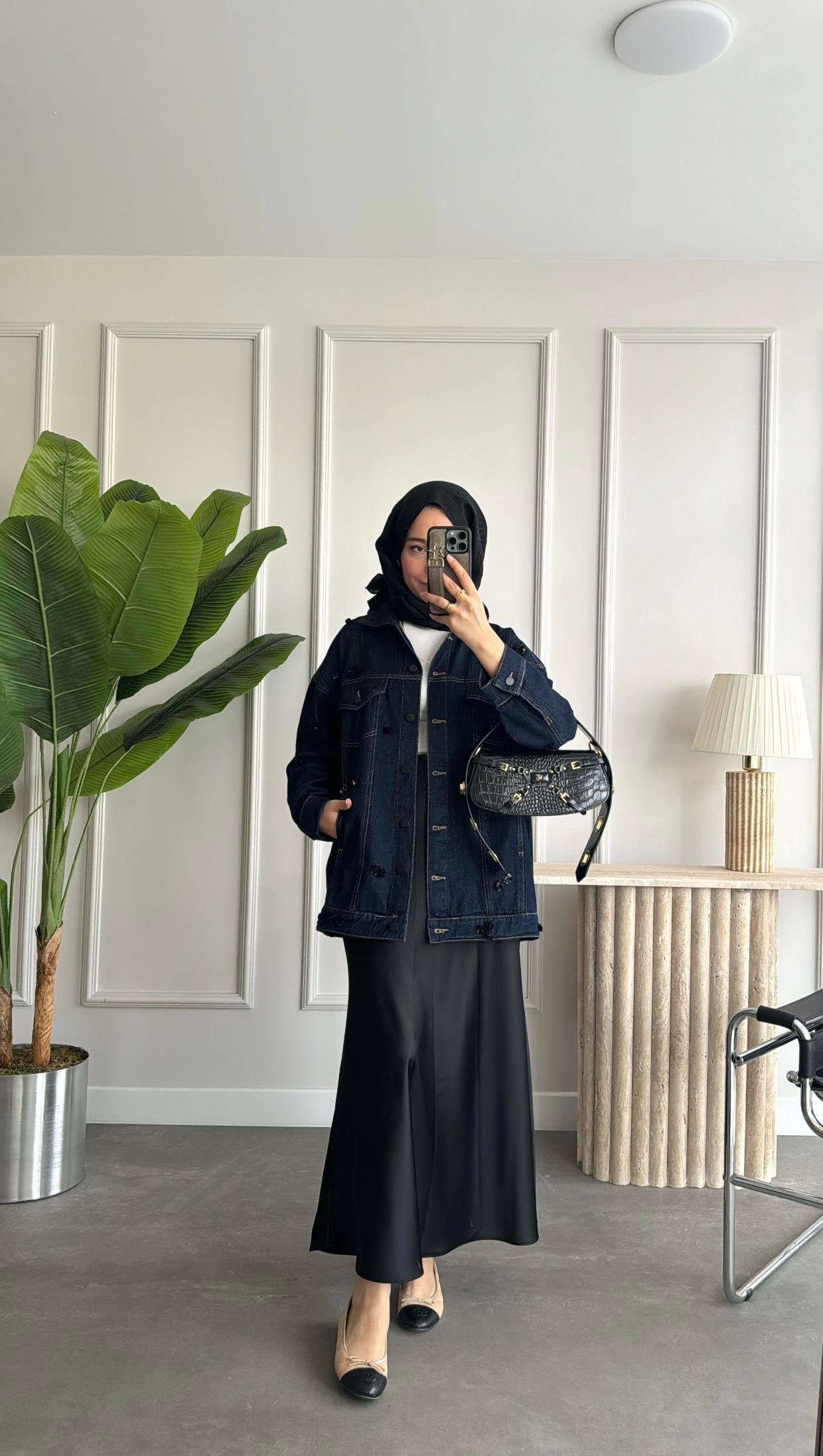 Tasarım Muadil Denim Ceket 