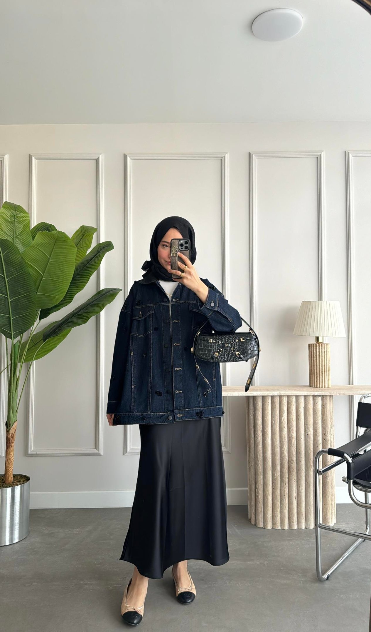 Tasarım Muadil Denim Ceket 