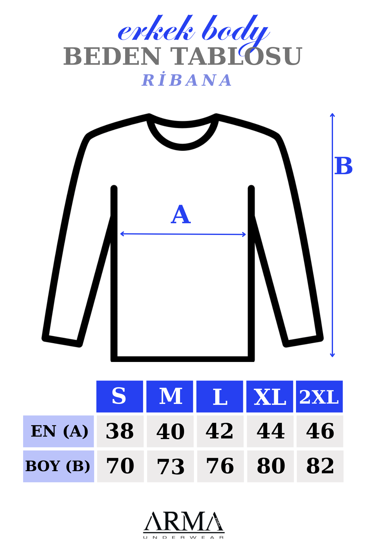 Siyah Erkek Badi Uzun Kollu T-Shirt Bisiklet Yaka Basic %100 Pamuk Ribana