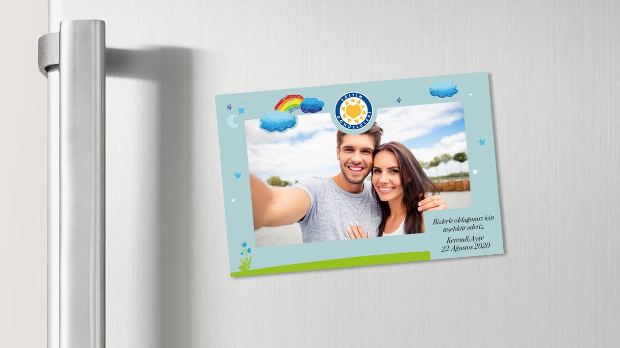 Çocuklar Gibi Çerçeve Magnet