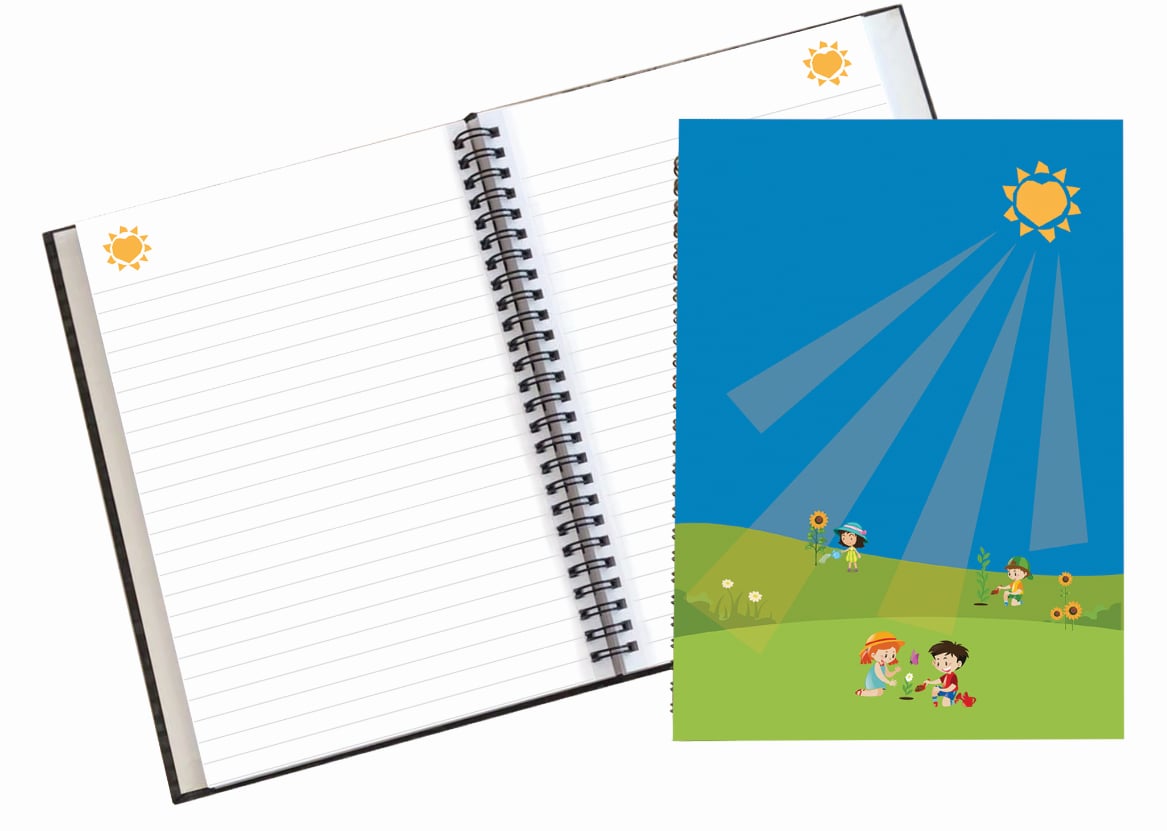 TEGV Özel Tasarım Spiralli Sert Kapak Defter