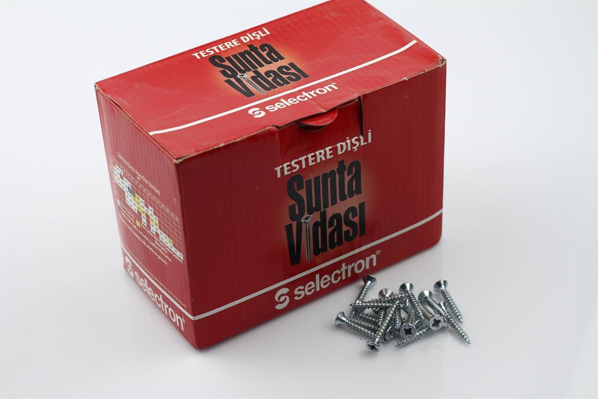3,5X25 ALCIPAN VIDASI  SIYAH SELECTRON (1000)