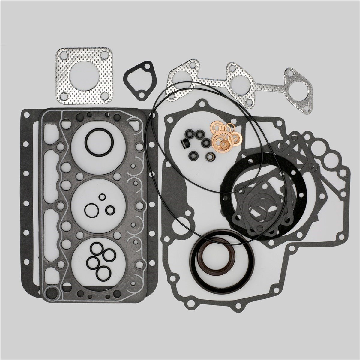 GASKET SET (FULL-CYLINDER HEAD GASKET GRAPHITE) : KUBOTA / D722
