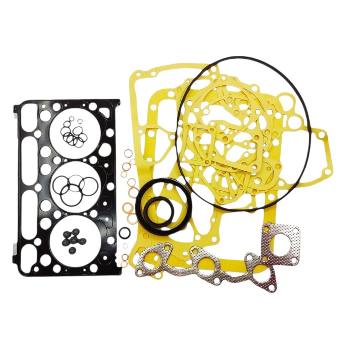 GASKET SET (FULL - CYLINDER HEAD STEEL) : KUBOTA / D1703