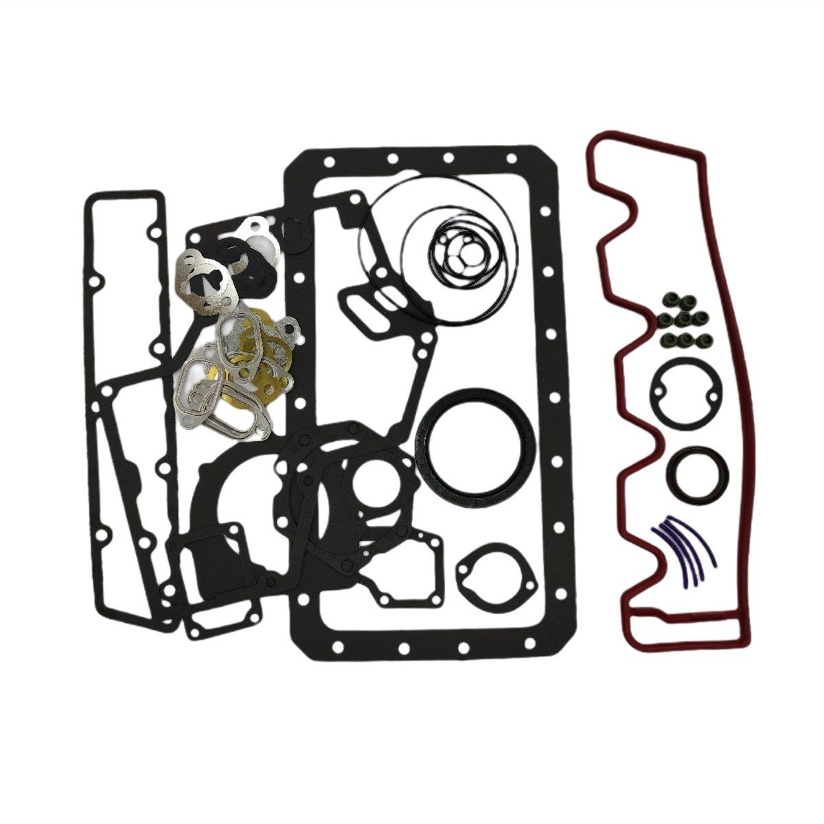 GASKET SET - (WITHOUT CYLINDER HEAD GASKET) : LOMBARDINI / LDW 2004 / LDW 2204