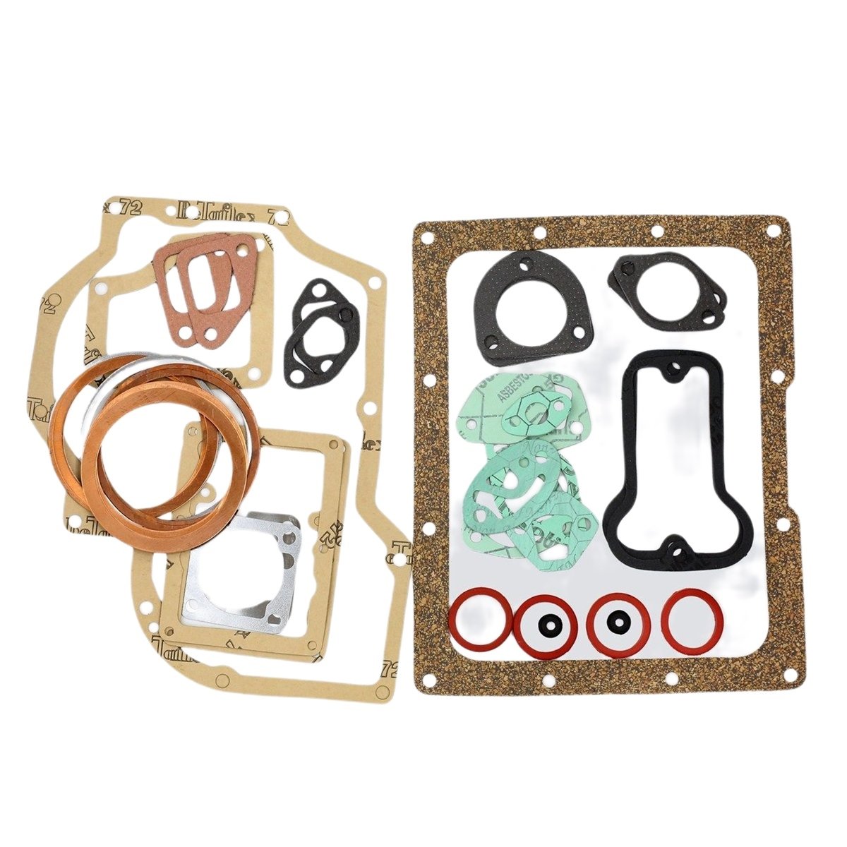 JUEGO DE JUNTAS DE MOTOR (SIN SELLO): LOMBARDINI / 8LD 665-2 / LDA 904 / LDA 914 / NÚMERO REFERENCIA: 8180 056 / 8205 097