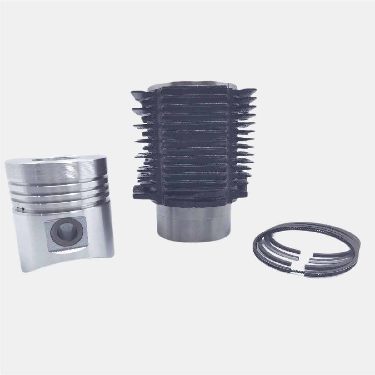 TROUSSE DE RÉPARATION (PISTON + JEU DE SEGMENTS + DOUBLURE DE CYLINDRE-DIAMÈTRE : 95.00 mm) : LOMBARDINI / 4LD 640 / LDA 96