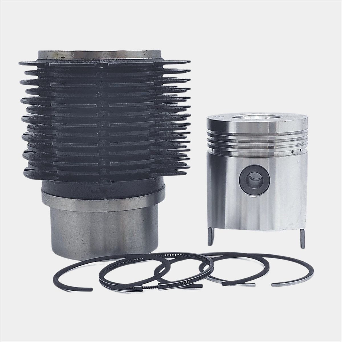 KİT (PİSTON + SEGMAN SETİ + MOTOR GÖMLEĞİ - ÇAP: 100 mm): RUGGERINI / CRD 100 / CRD 100-2 / RP 170 / RP 320 / REFERANS NO: 2183-K