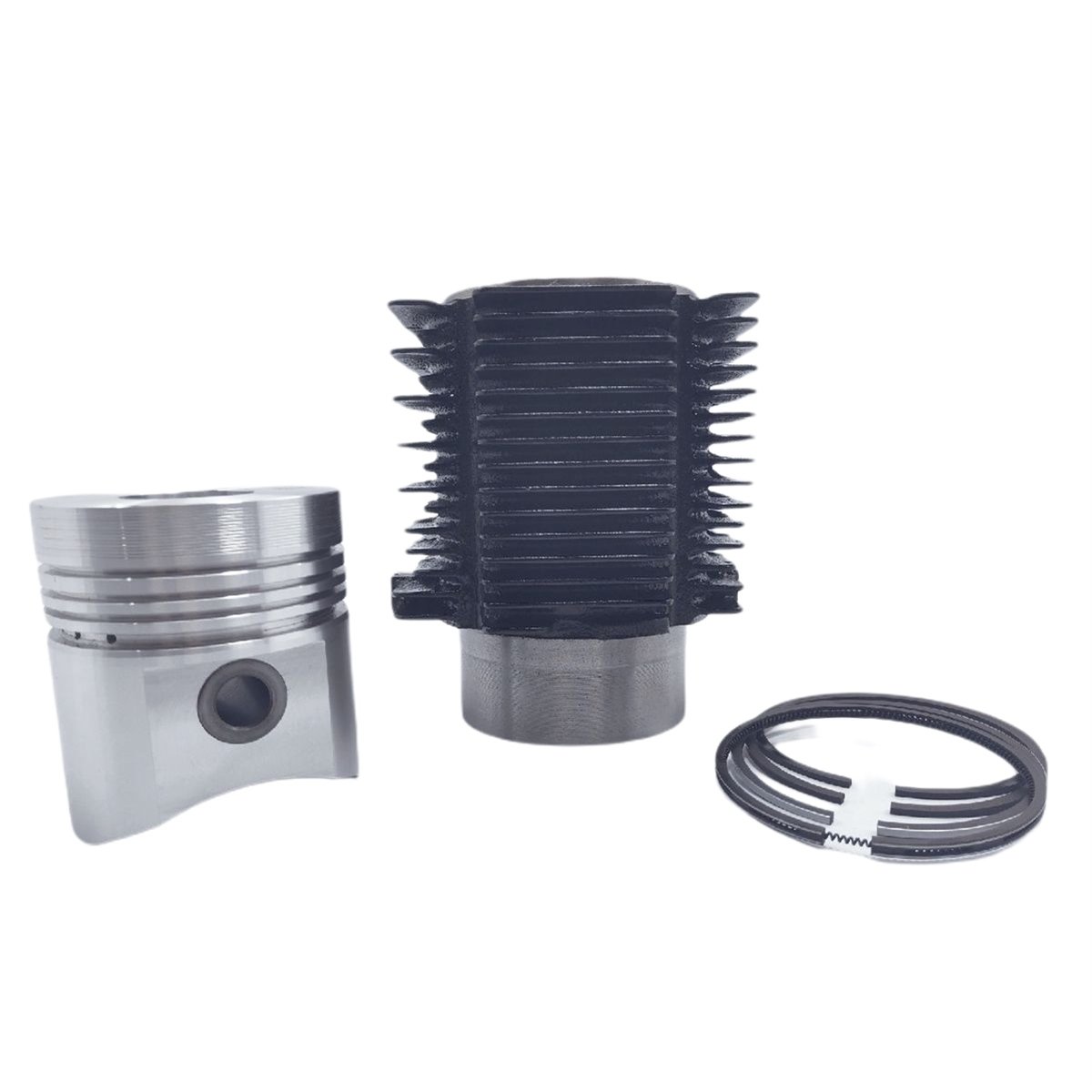 TROUSSE DE RÉPARATION (PISTON + JEU DE SEGMENTS + DOUBLURE DE CYLINDRE-DIAMÈTRE : 100.00 mm): LOMBARDINI / LDA 100 / 4LD 705