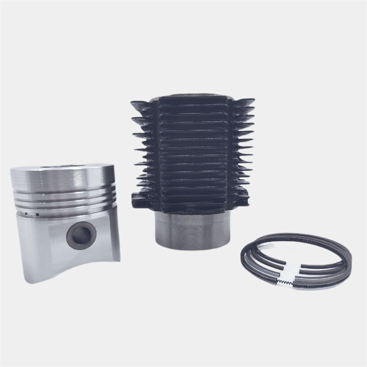 TROUSSE DE RÉPARATION (PISTON + JEU DE SEGMENTS + DOUBLURE DE CYLINDRE-DIAMÈTRE : 100.00 mm): LOMBARDINI / LDA 100 / 4LD 705