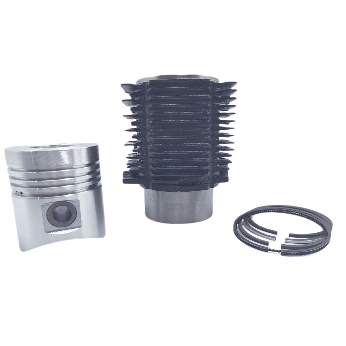 TROUSSE DE RÉPARATION (PISTON + JEU DE SEGMENTS + DOUBLURE DE CYLINDRE-DIAMÈTRE : 95.00 mm) : LOMBARDINI / 4LD 640 / LDA 96