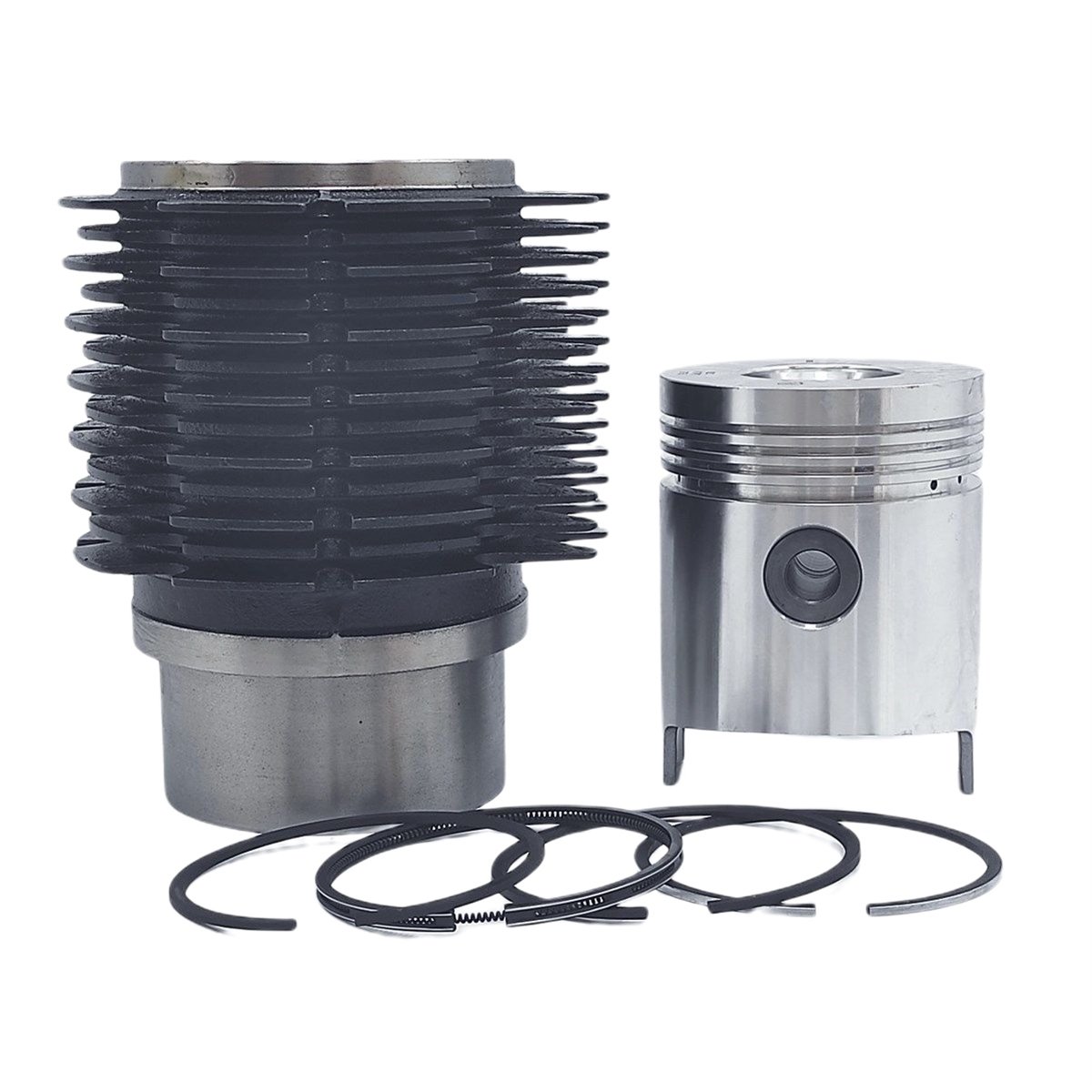 KİT (PİSTON + SEGMAN SETİ + MOTOR GÖMLEĞİ - ÇAP: 100 mm): RUGGERINI / CRD 100 / CRD 100-2 / RP 170 / RP 320 / REFERANS NO: 2183-K
