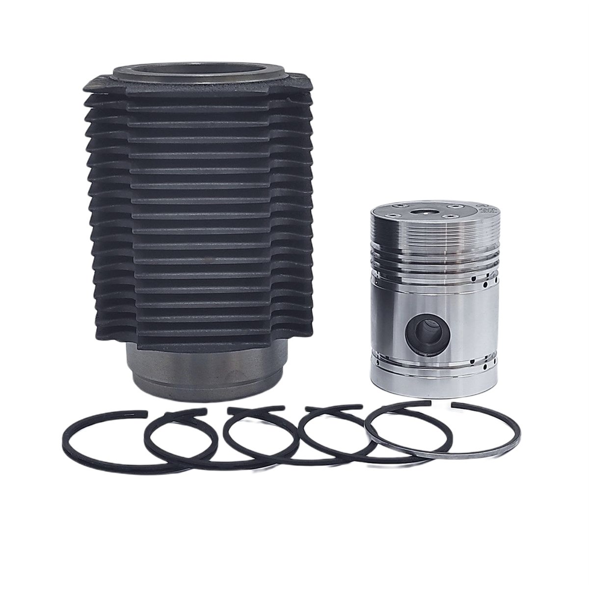 TROUSSE DE RÉPARATION (PISTON + JEU DE SEGMENTS + DOUBLURE DE CYLINDRE-Refroidi à l'eau- DIAMÈTRE: 76.20 mm): LISTER / LR-1 / LR-2