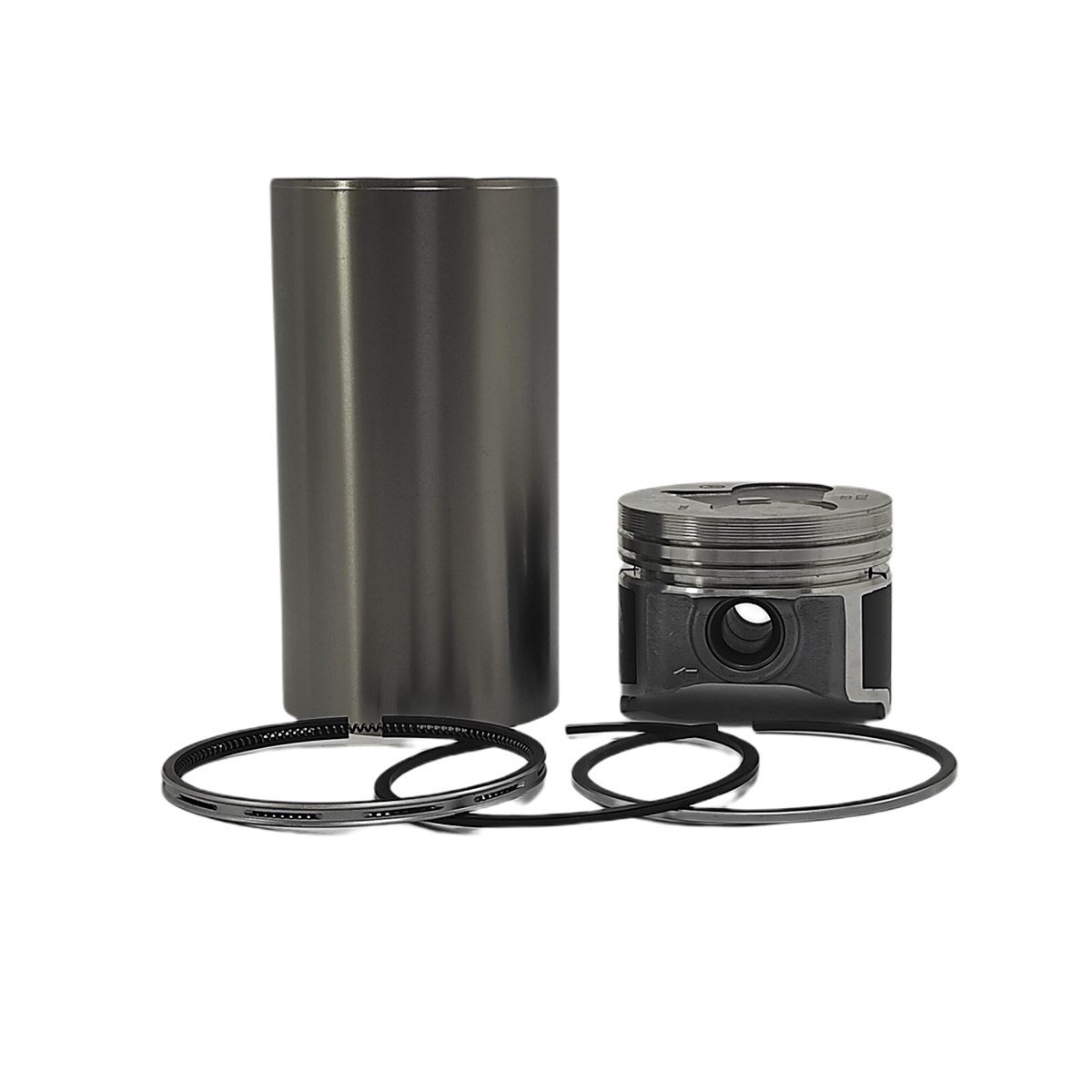 EQUIPO (PISTÓN + JUEGO DE SEGMENTO PISTÓN + CAMISA DE CILINDRO - SEMI  FİNİŞ - DIÁMETRO: 72.00 mm): KUBOTA / D902 / D905 / Z600 / D850 / V1100 / V1205