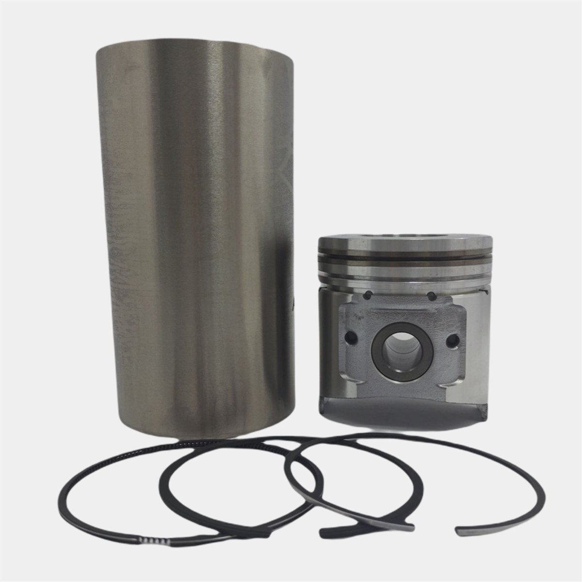 TROUSSE DE RÉPARATION (PISTON + JEU DE SEGMENTS  + DOUBLURE DE CYLINDRE - DEMI FINITION - DIAMÈTRE :98.00 mm): YANMAR / 4TNE98D / 4D98E