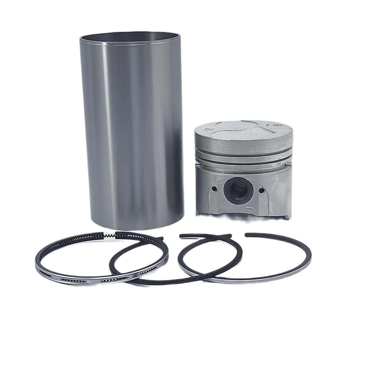 EQUIPO (PISTÓN + JUEGO DE SEGMENTO PISTÓN + CAMISA DE CILINDRO - SEMI  FİNİŞ - DIÁMETRO: 76.00 mm): KUBOTA / V1500 / D1005 / V1305