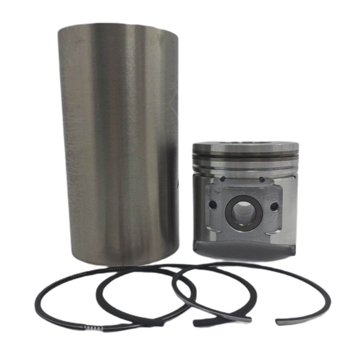 TROUSSE DE RÉPARATION (PISTON + JEU DE SEGMENTS  + DOUBLURE DE CYLINDRE - DEMI FINITION - DIAMÈTRE :98.00 mm): YANMAR / 4TNE98D / 4D98E