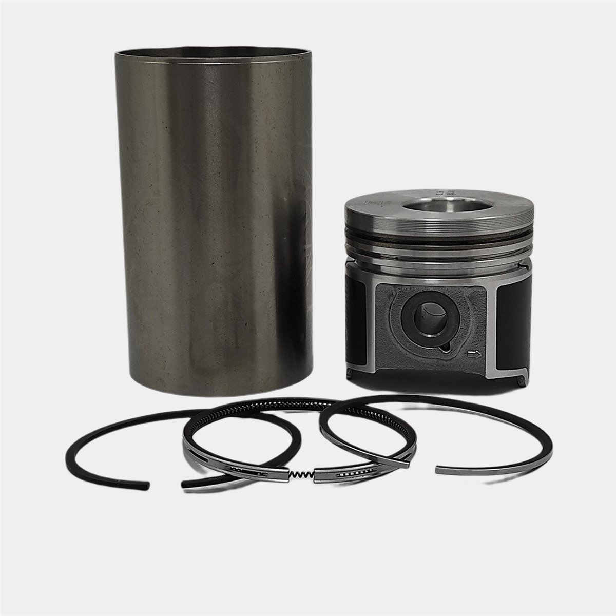 TROUSSE DE RÉPARATION (PISTON + JEU DE SEGMENTS + DOUBLURE DE CYLINDRE - DEMI FINITION - DIAMÈTRE: 83.00 mm): KUBOTA / D1503-DI / V2003-DI