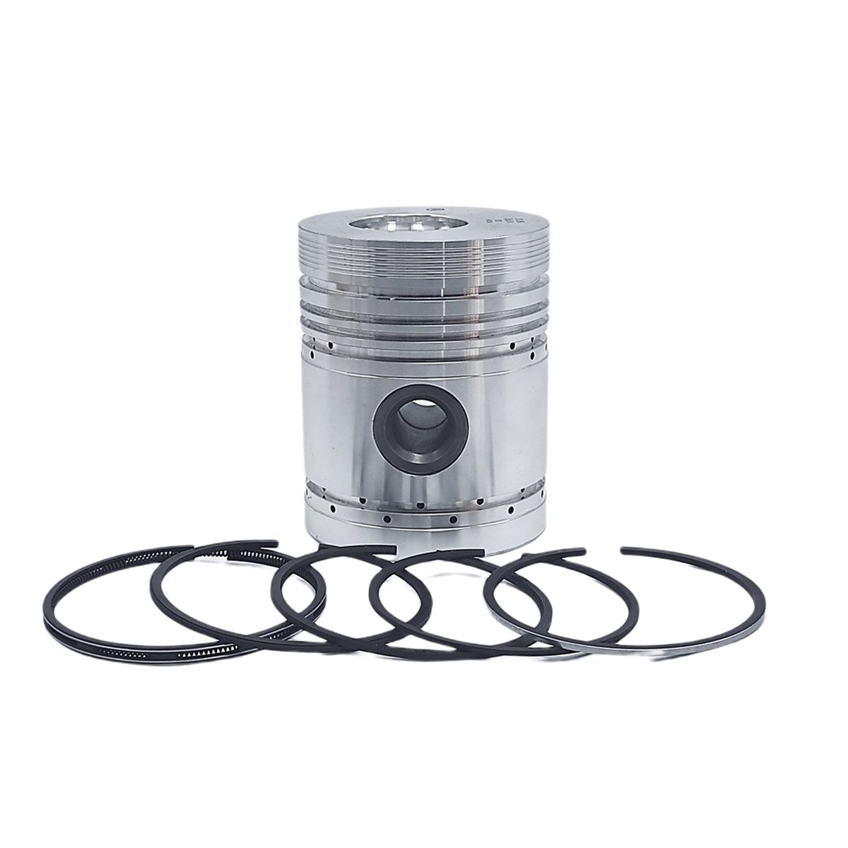 PISTON + PISTON RING SET (0.50 - DIAMETER: 102.15 mm) : LISTER / HA-2 / HA-3 / HA-4 / HA-6 / HB-1 / HB-2 / HB-3 / HB-4 / HW-1 / HW-2 / HW-3 / HW-4