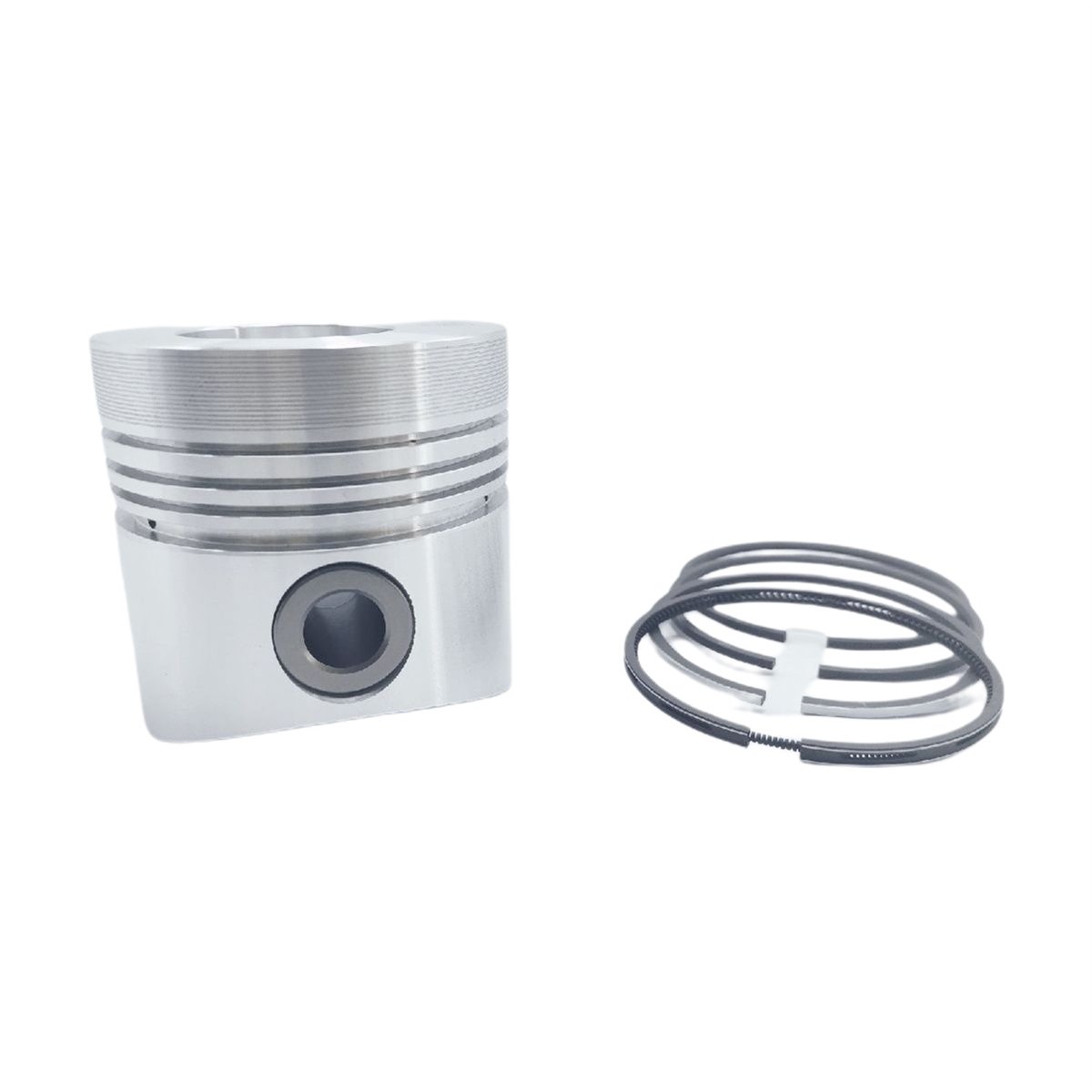 PISTON + PISTON RING SET (0.50 - DIAMETER: 106.50 mm) : LOMBARDINI / 5LD 930-3 / 5LD 930-4