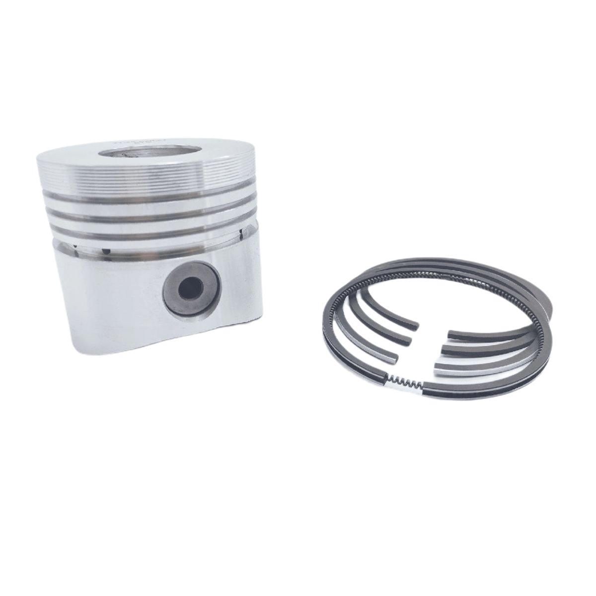PISTON + JEU DE SEGMENTS (0.50 - DIAMÈTRE : 78.50 mm) : LOMBARDINI / 6LD 325 / LDA 520