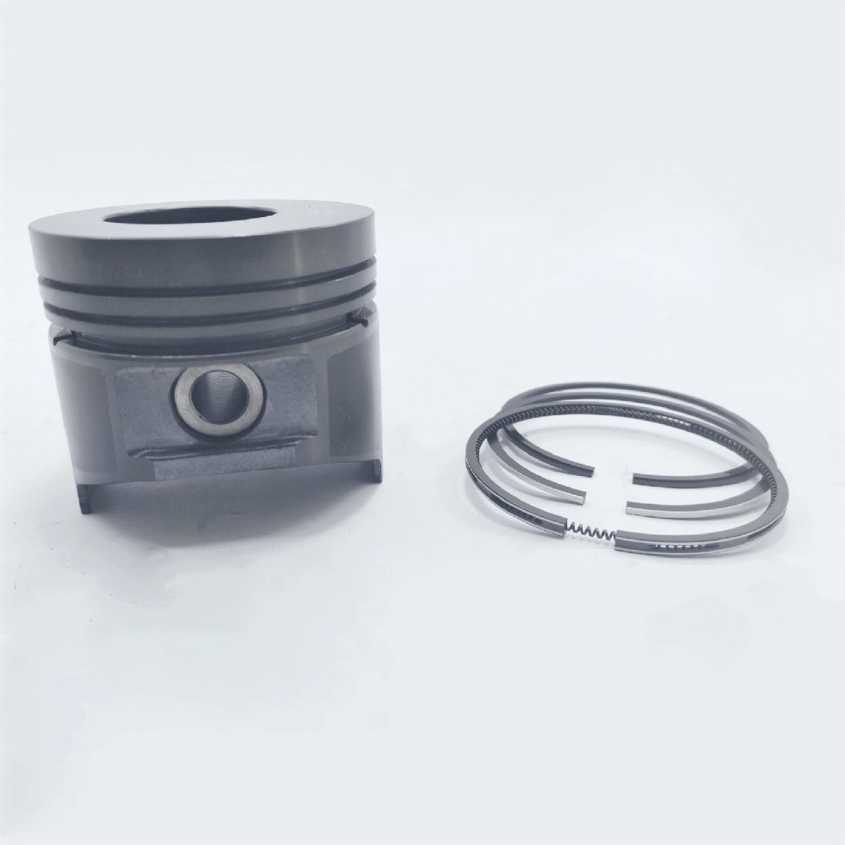 PISTON + JEU DE SEGMENTS (0.50 mm - DIAMÈTRE: 90.50 mm): RUGGERINI - RD 210 / RD 211 / RD 218