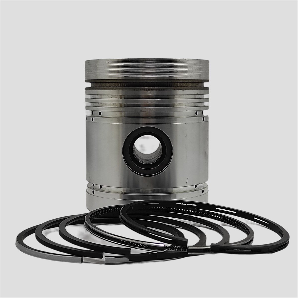 PISTON + PISTON RING SET (1.00 - DIAMETER: 108.95 mm) : LISTER / HR / HL / HLT