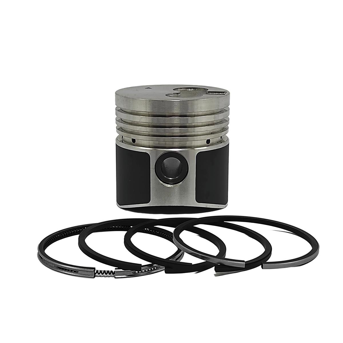 PISTON + PISTON RING SET (STD - DIAMETER: 68.00 mm): MITSUBISHI / K3B / K4B