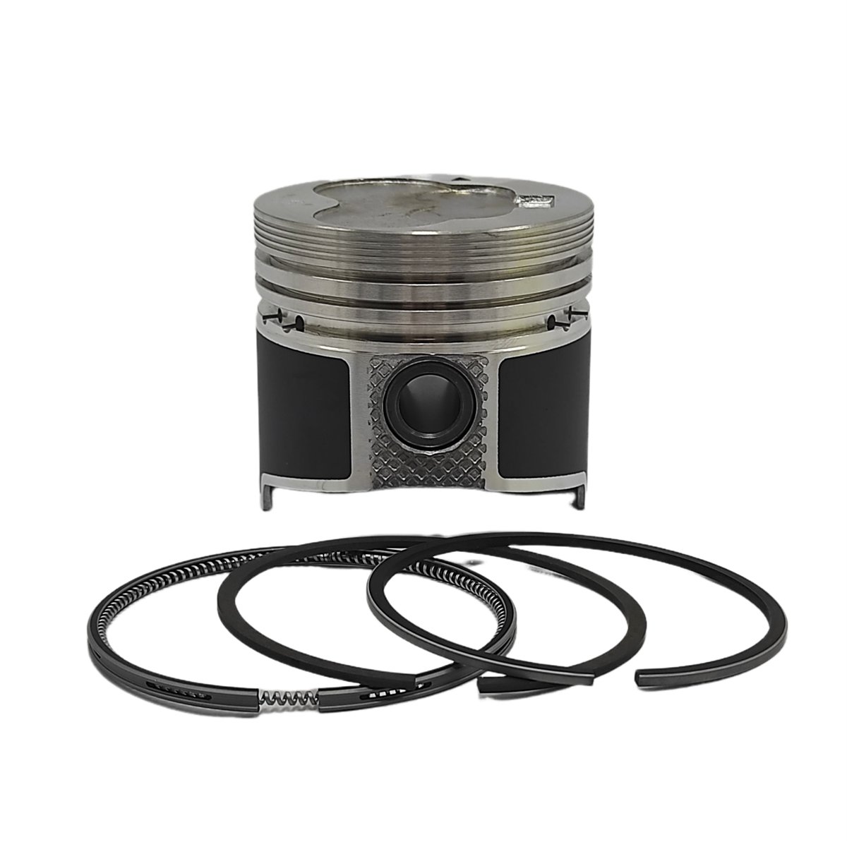 PISTON + PISTON RING SET (STD - DIAMETER: 70.00 mm): MITSUBISHI / L2C / L3C