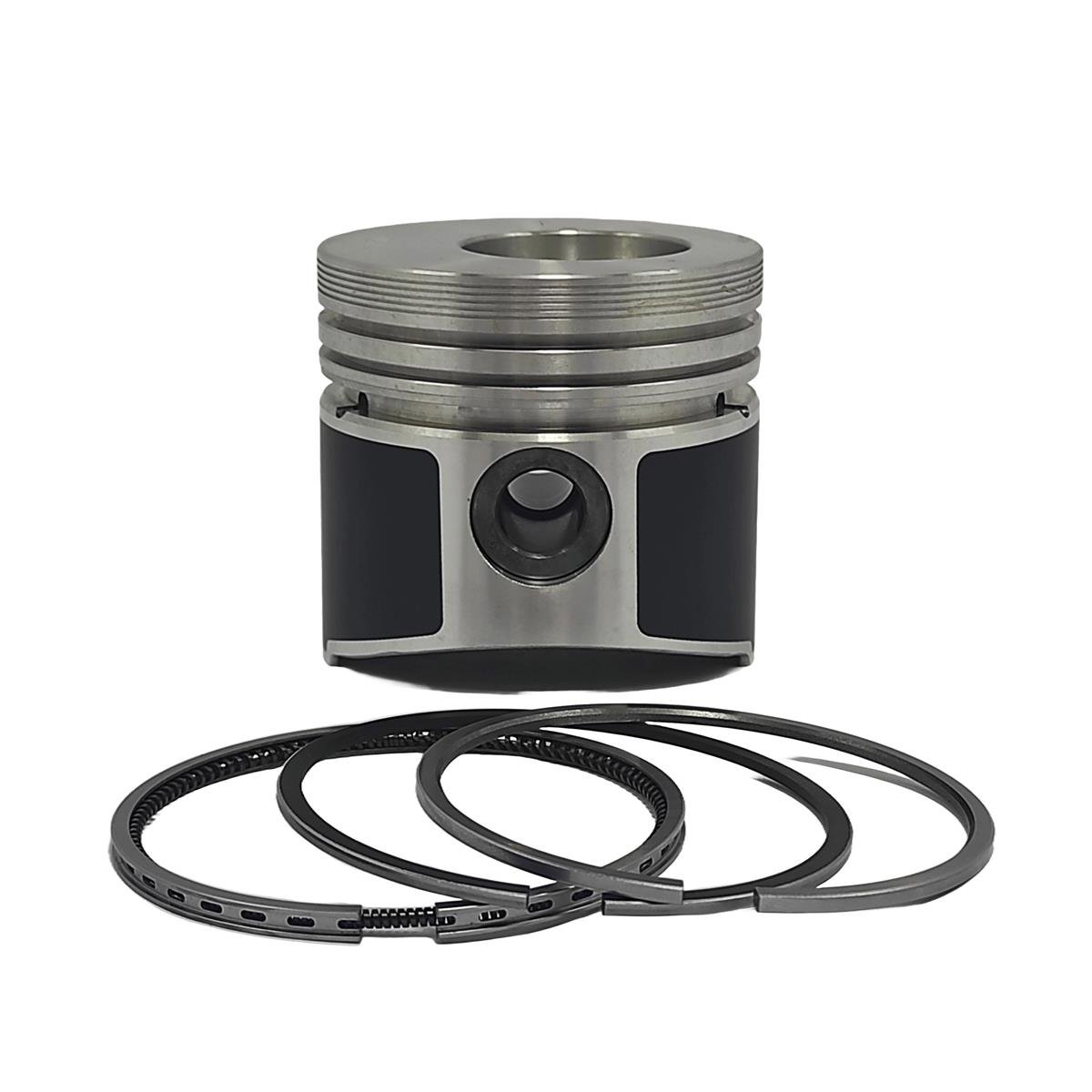 PISTON + PISTON RING SET (STD - DIAMETER: 76.00 mm): MITSUBISHI / K3E-DI / K4E-DI
