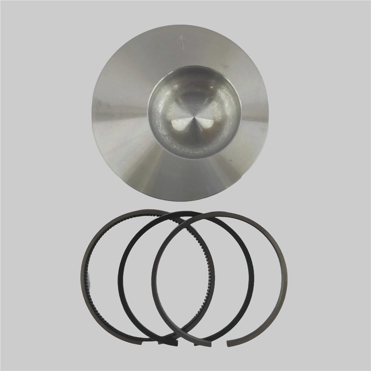 PISTON + PISTON RING SET (STD - DIAMETER: 76.00 mm): MITSUBISHI / K3E-DI / K4E-DI