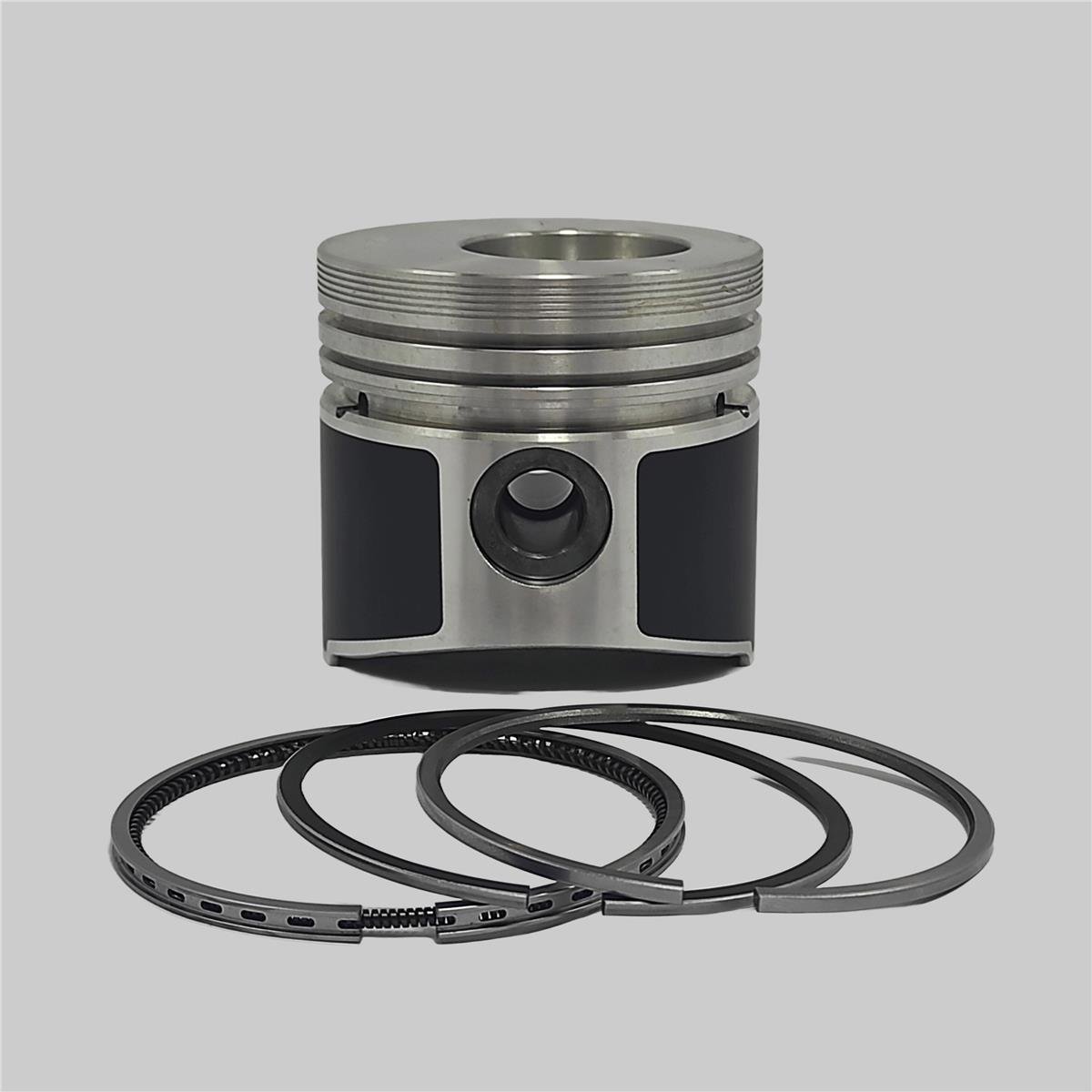 PISTON + PISTON RING SET (STD - DIAMETER: 76.00 mm): MITSUBISHI / K3E-DI / K4E-DI