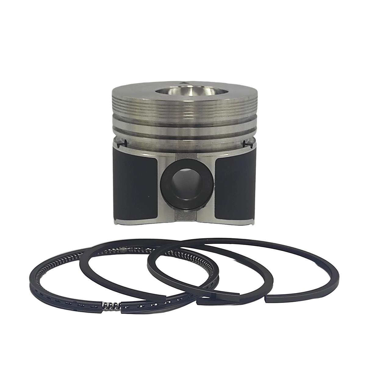 PİSTON + SEGMAN SETİ (STD - ÇAP: 78.00 mm - ÇAP 27 PİN): MITSUBISHI / K3F-DI / K4F-DI